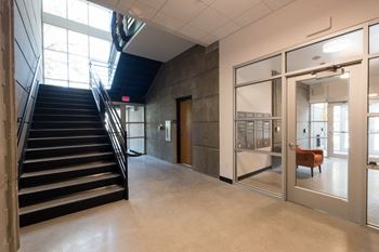 Locked entrance